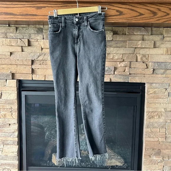 BDG Urban Outfitters Kick Flare High-Rise Cropped Jeans Size 25 - Picture 4 of 17